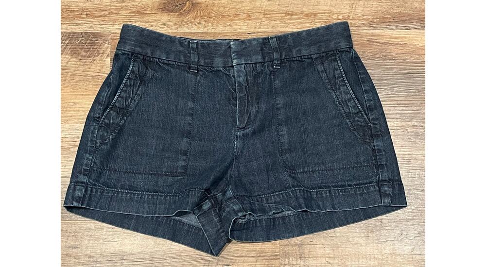 LOFT Jean shorts denim dark chambray size 24  00